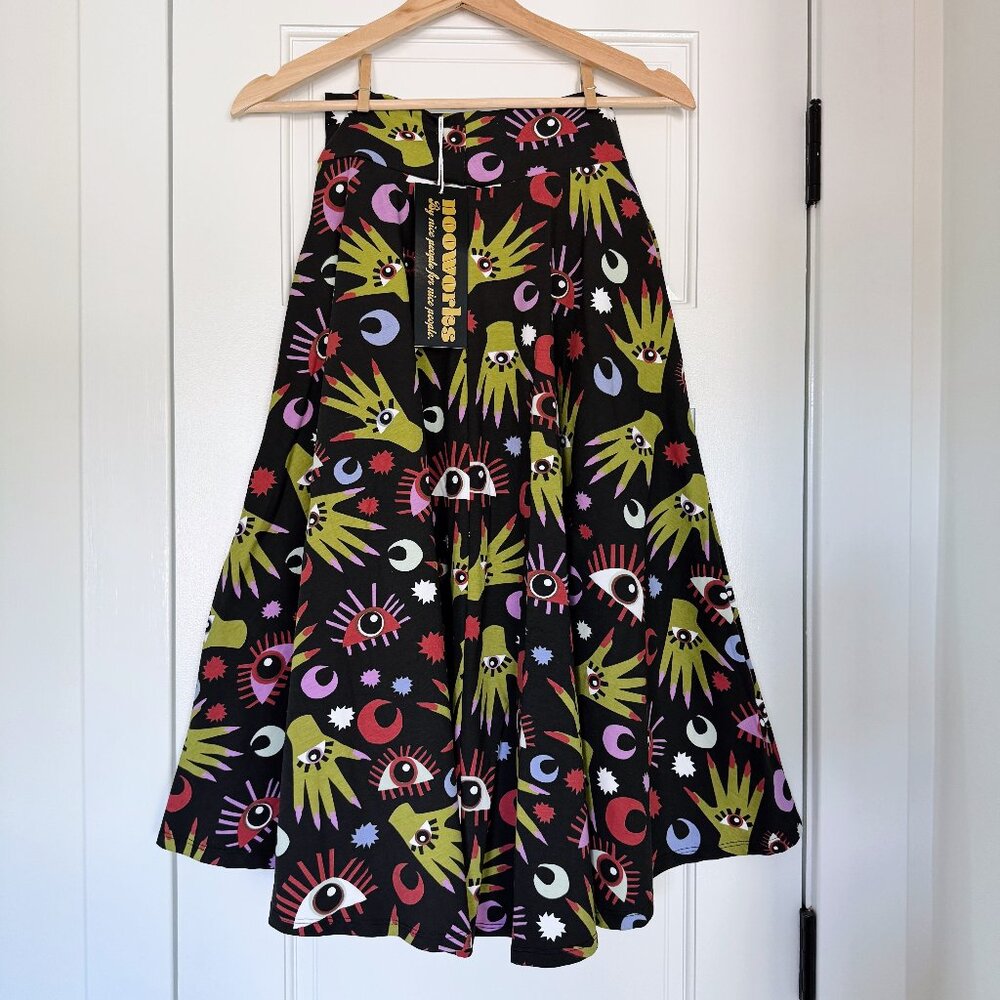 Nooworks Francis Skirt in Witchy Ways Print - NWT